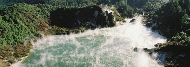 Lake at Waimangu