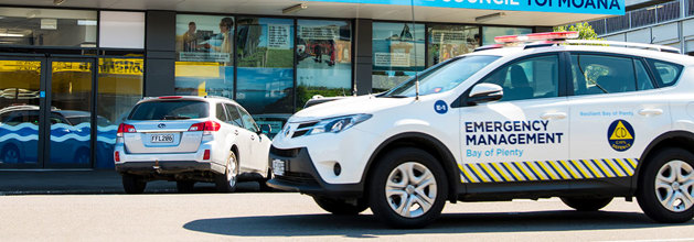Civil Defence vehicle