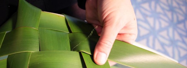 Flax weaving