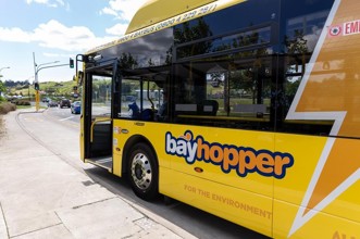 Bikes on buses in Rotorua