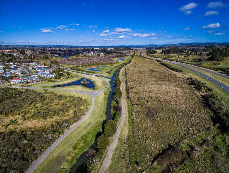 Lower catchment