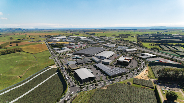 Rangiuru Business Park aerial