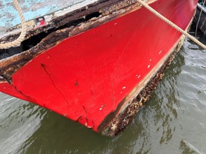 Derelict boat