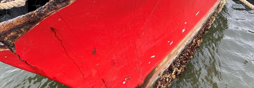 Derelict boat